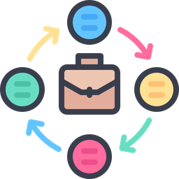 our work process icon