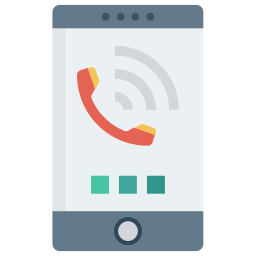 publish the number and start receiving the call icon