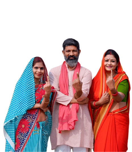 Digital chunav prachar service voter image